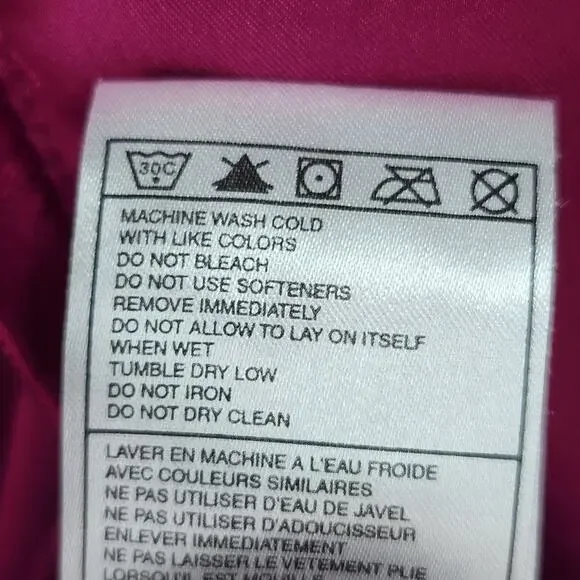 Nike Burgundy Tracksuit Womens Windbreaker XL Jacket + Large Pants Jogging Set - Picture 12 of 16